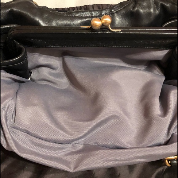 Authentic Coach Genuine leather and suede beautiful C pattern handbag - Picture 9 of 16